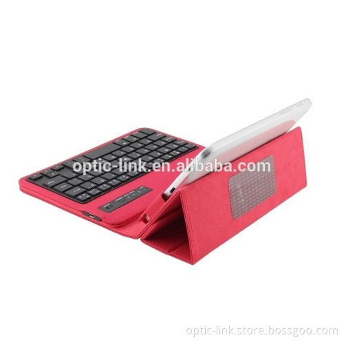 Tablet PC Universal bluetooth keyboard with leather case for Android Win IOS system bluetooth 3.0